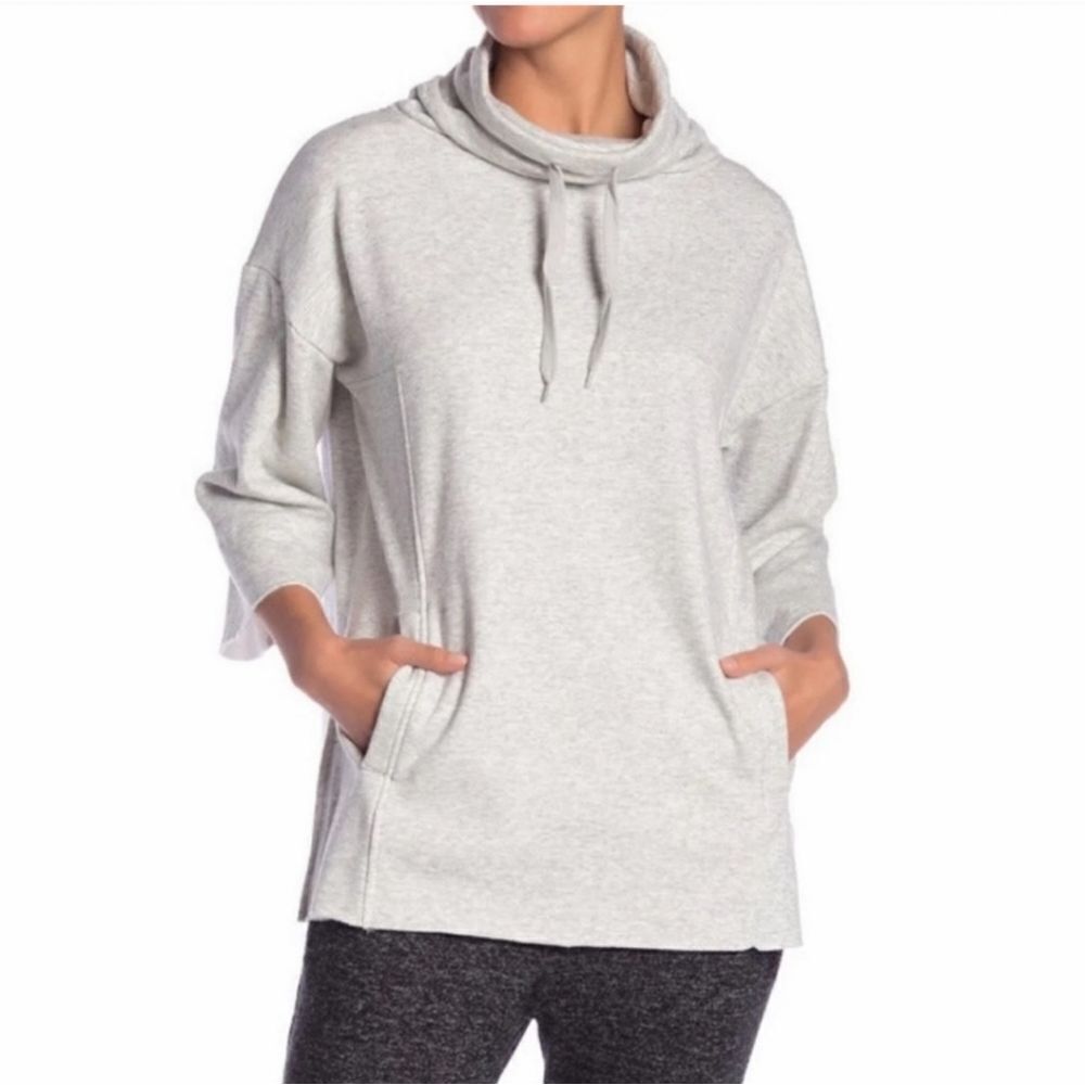 UGG Women's Gray Cowl Neck Top